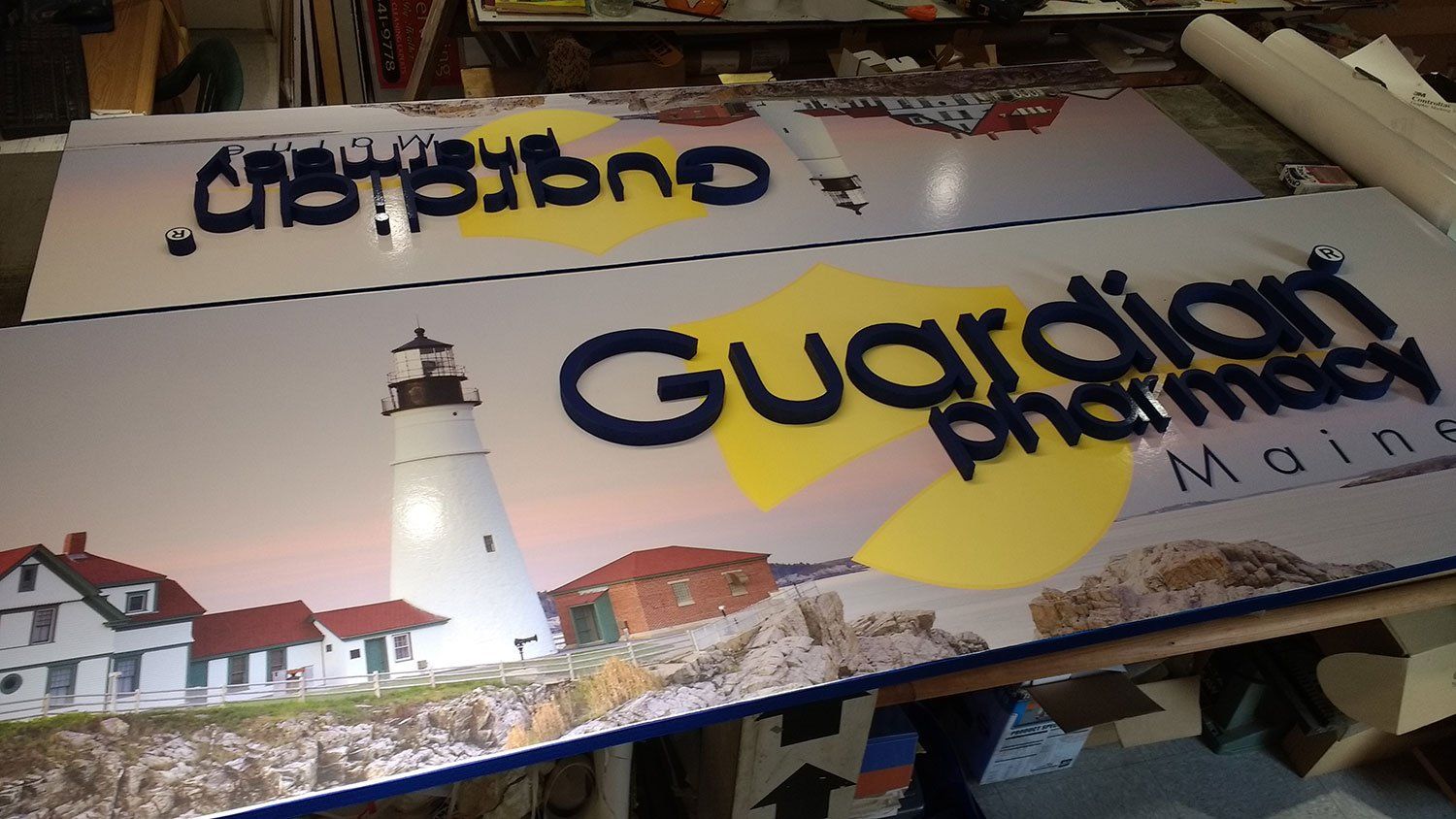 Raised Lettering Signs 19