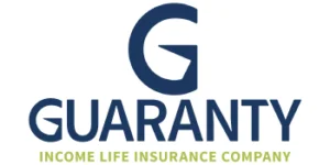 A logo for guaranty income life insurance company