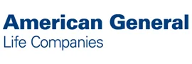 The american general life companies logo is on a white background.