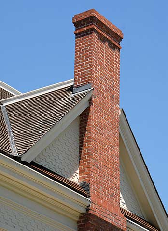 Brick Chimney —  Chimney System Installations in Hancock, ME