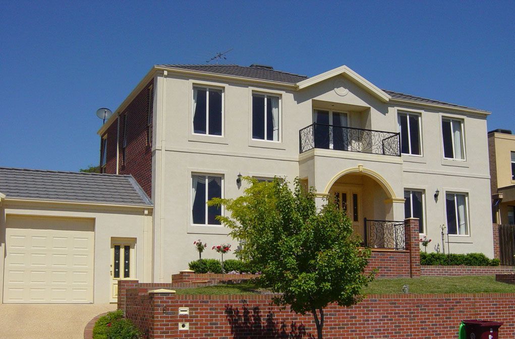 White House with Garage — Berwick, VIC — Korden Design
