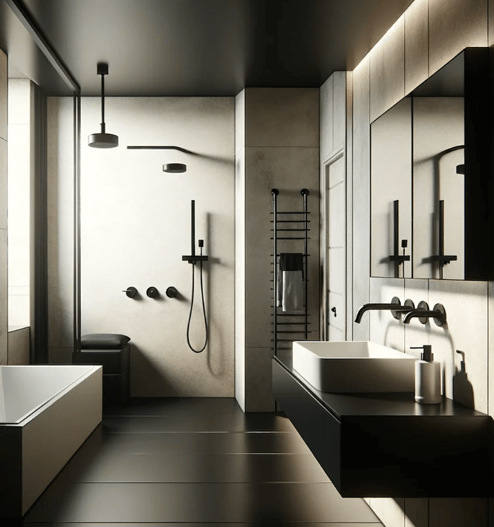 Bathroom remodeling company installs a new sink in Garland, TX