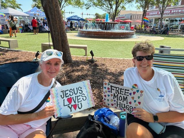 Everyone needs mom hugs and Jesus' love!