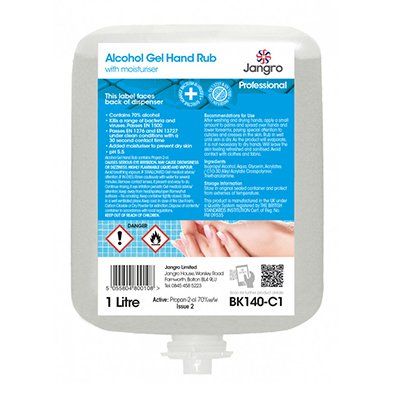 Alcohol based hand sanitiser