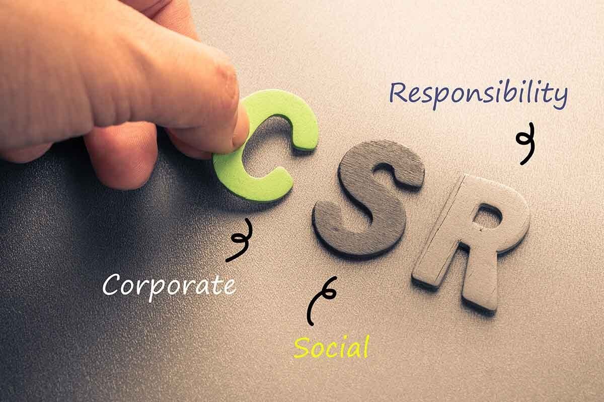 Corporate social responsibility graphic