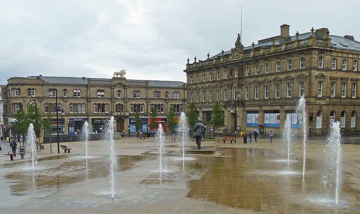 Saint George's Square in Huddersfield