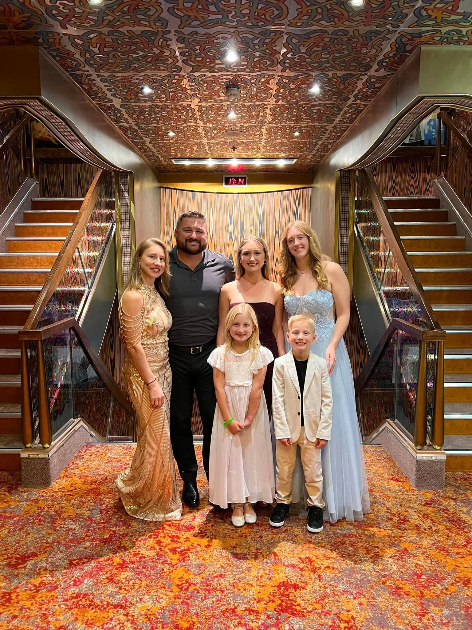 Chris Gobeli and family