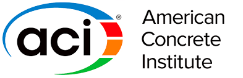 Le logo de l'institut américain du béton.