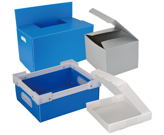 Corrugated Plastic Totes & Bins