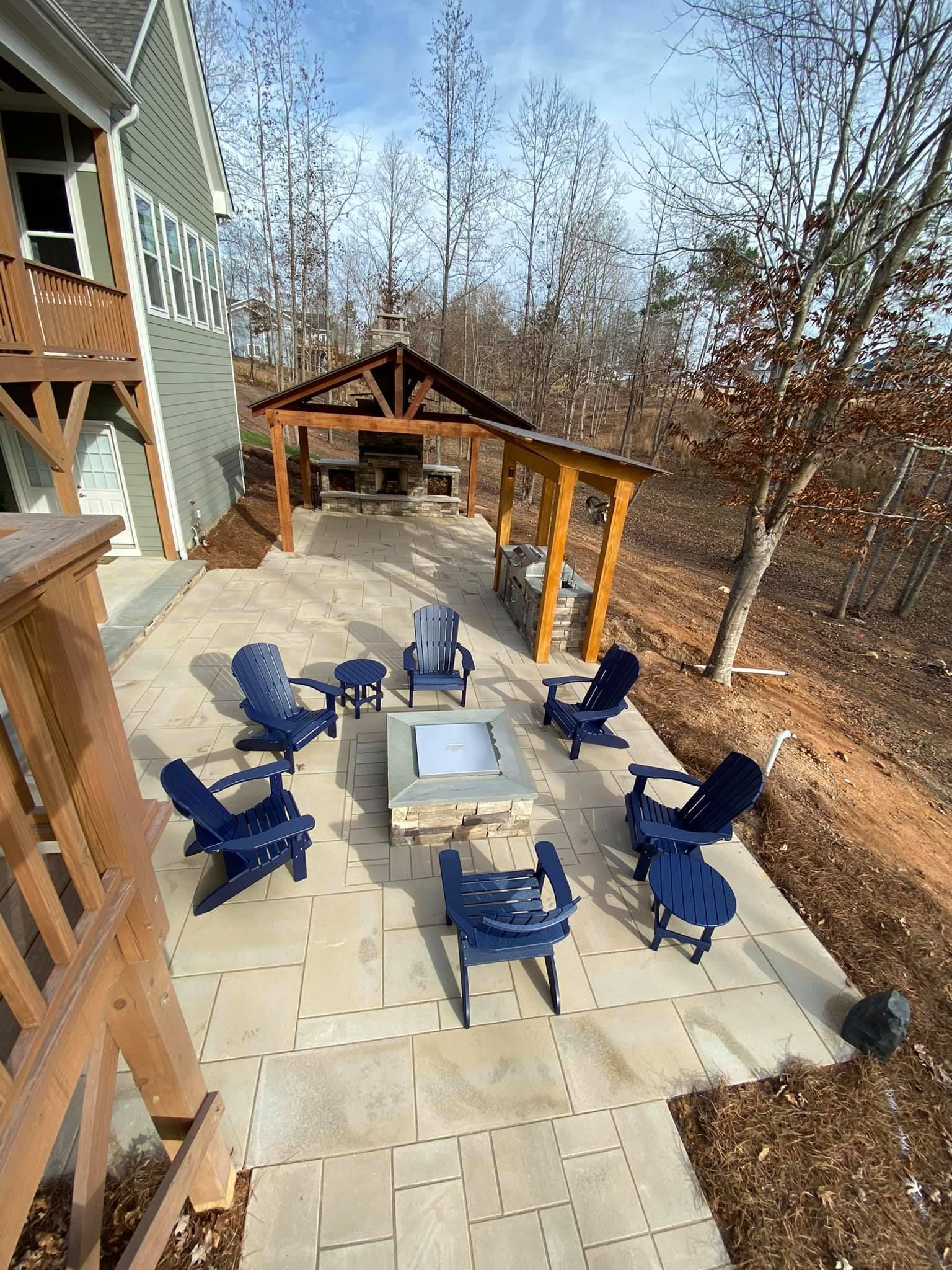 Setting Sun Patios and Decks Raleigh, NC Landscaping and