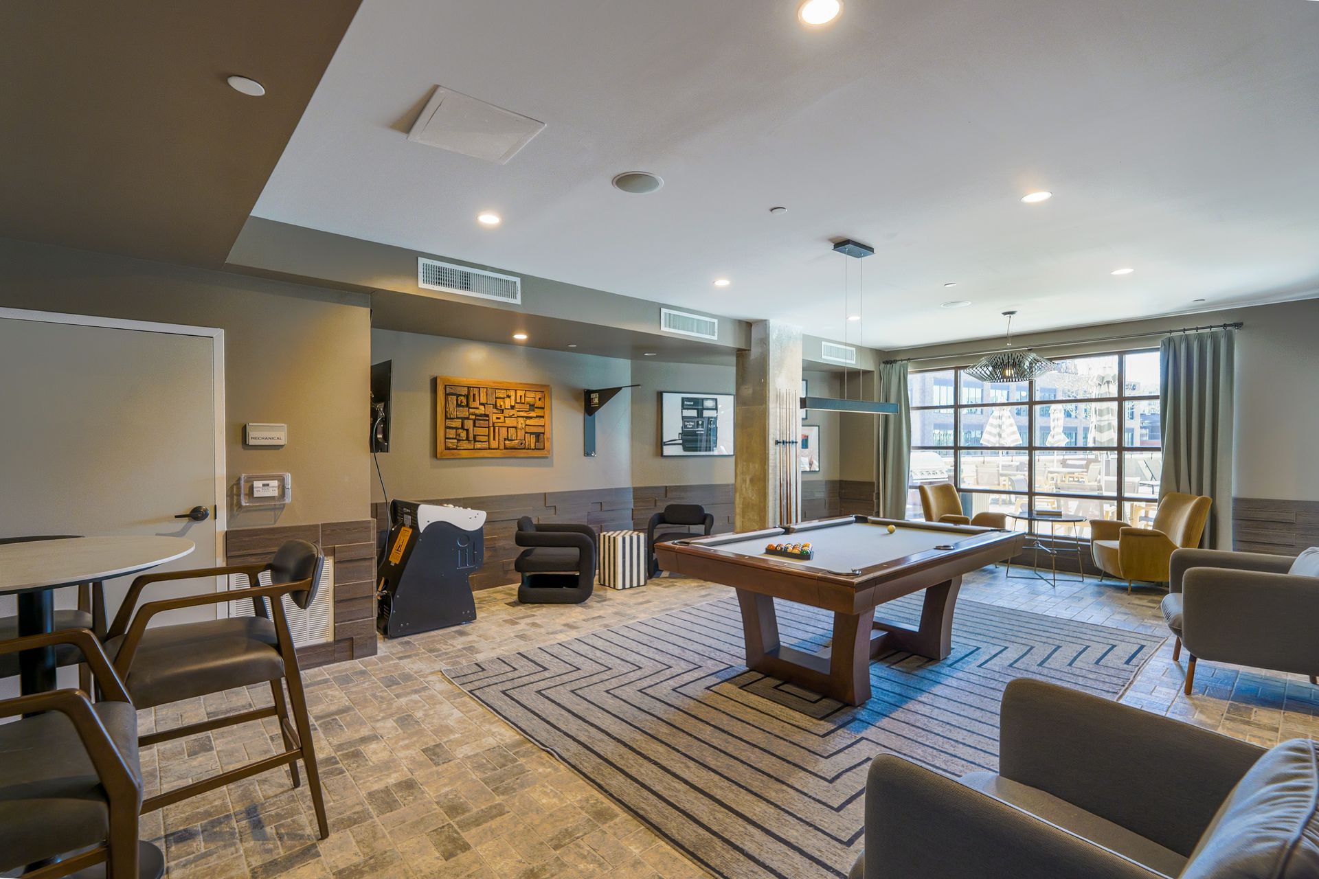 Clubhouse at North and Line in Atlanta, GA.