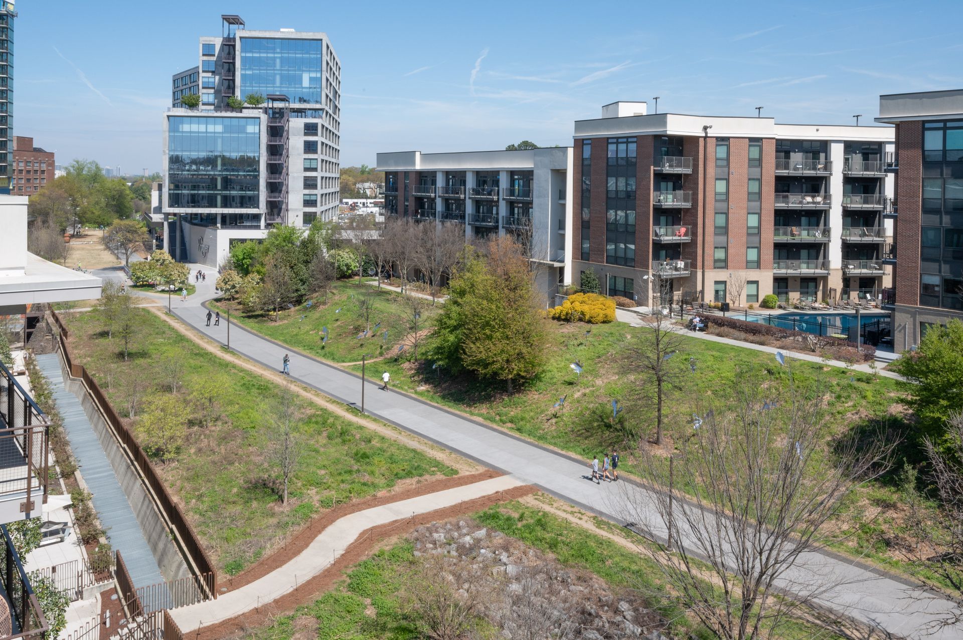 Exterior at North and Line in Atlanta, GA.