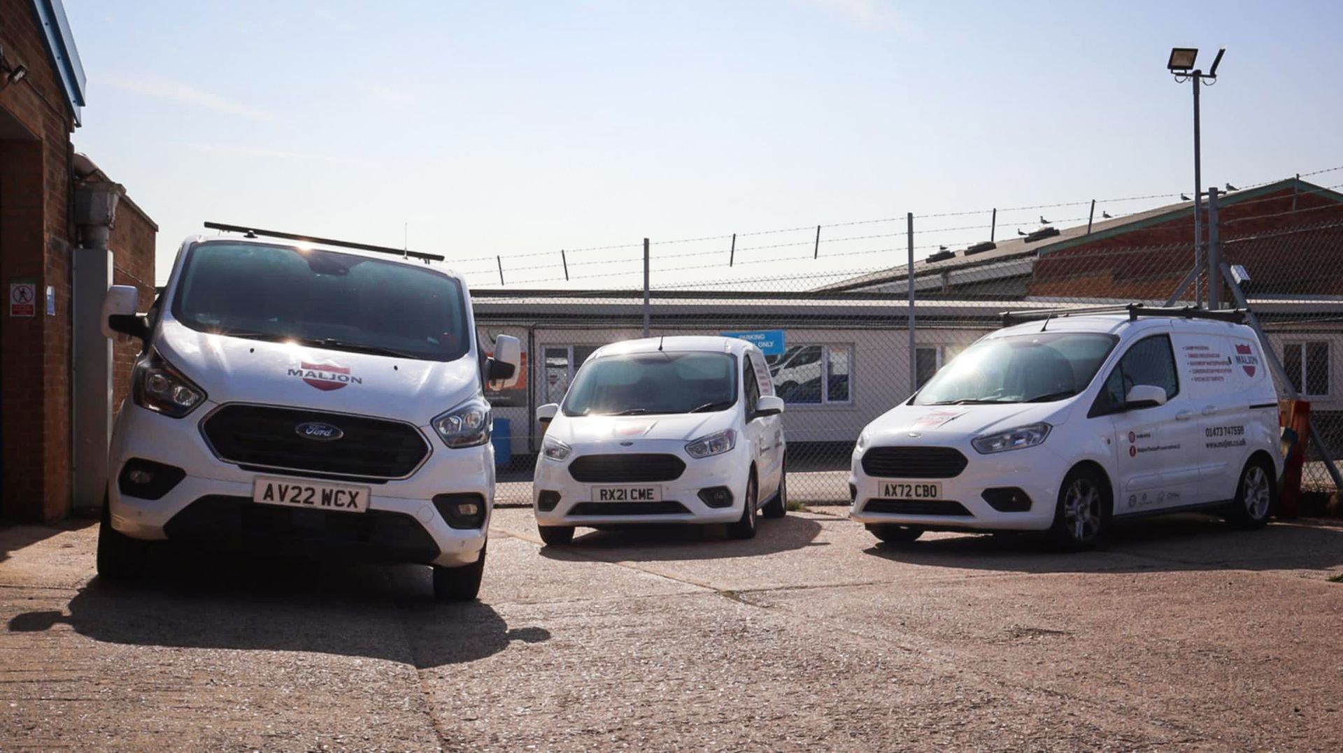 Maljon Van with Livery