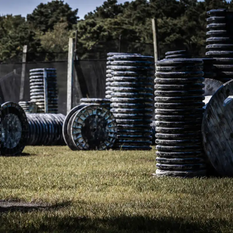 Hyper Pipe Paintball Course at On Target Paintball