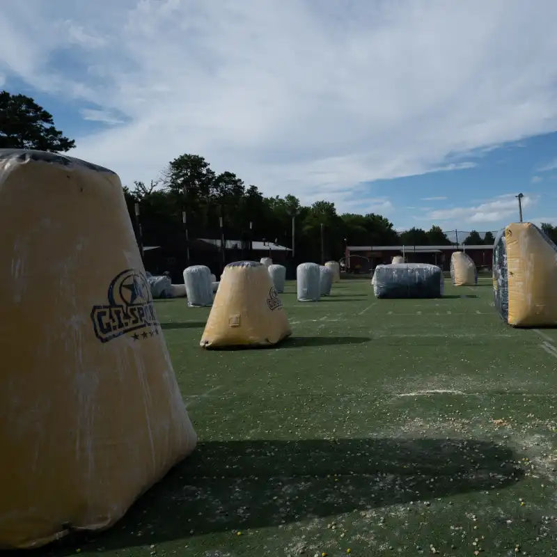 Speedball Paintball Course at On Target Paintball