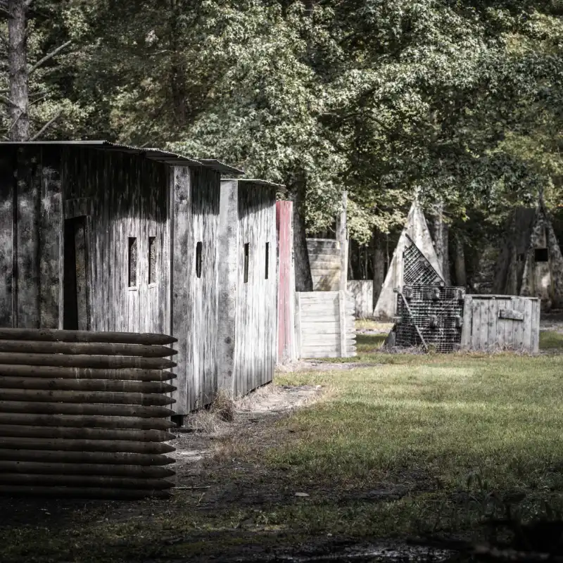 Town Paintball Course at On Target Paintball