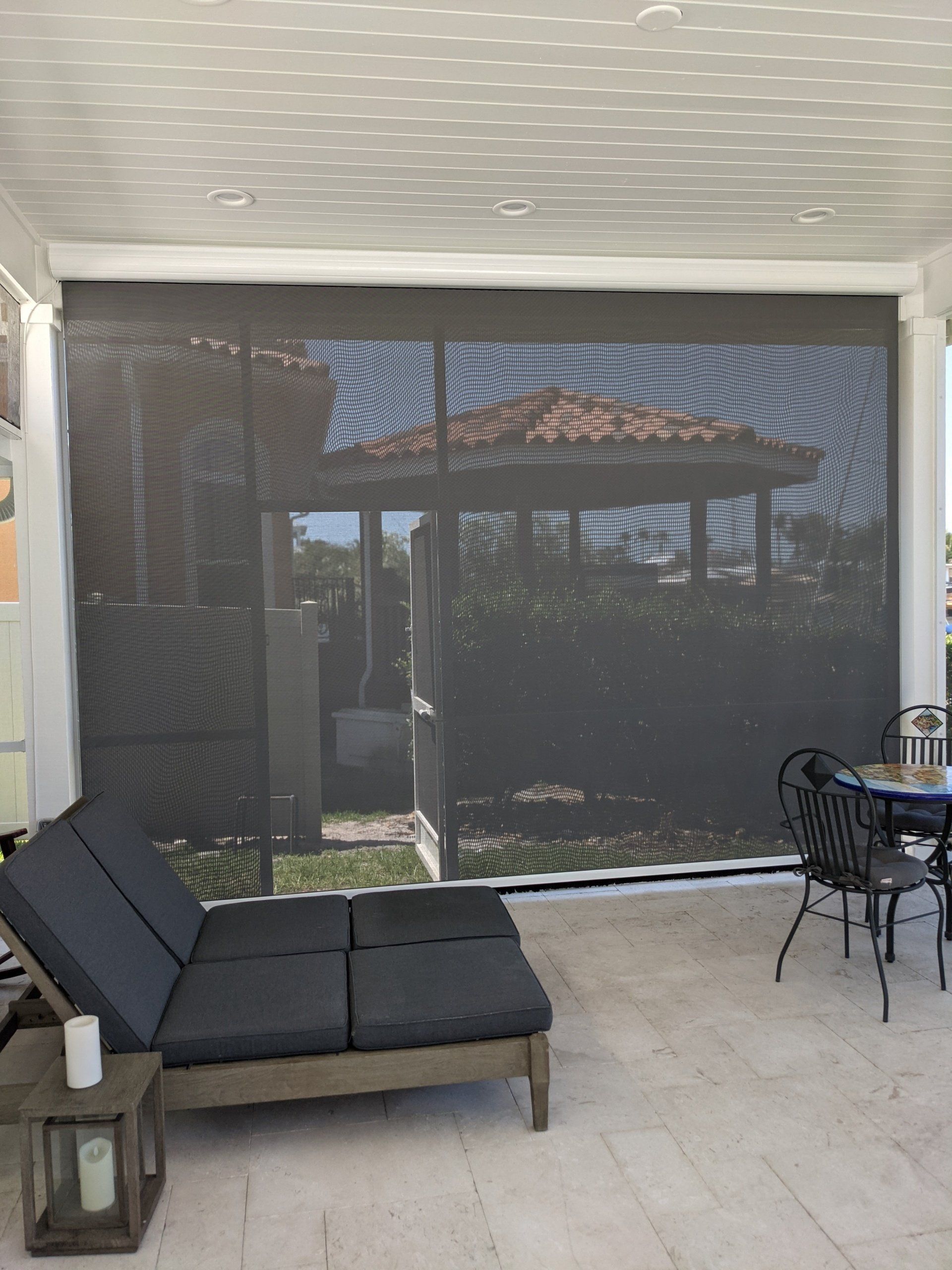 Motorized Patio Shades in Tampa and St. Petersburg, FL