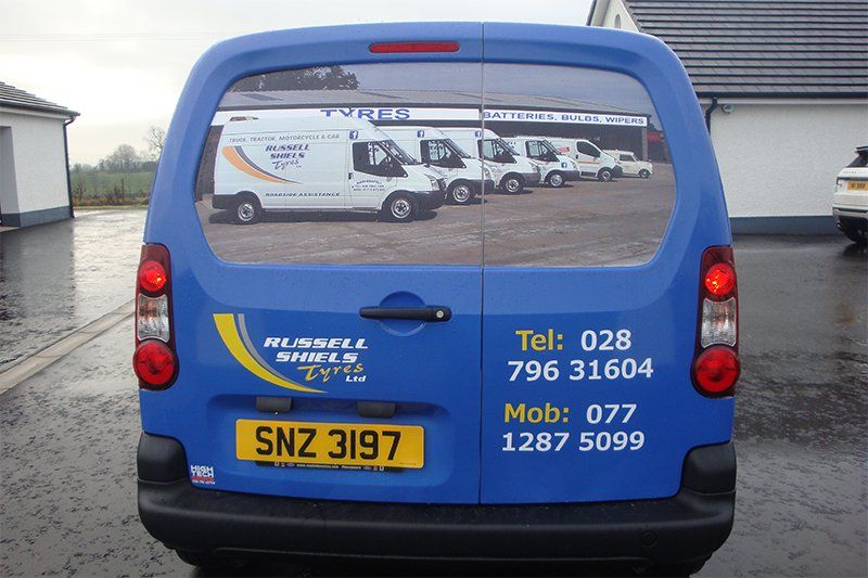 Russell Shiels Tyres Ltd vehicle
