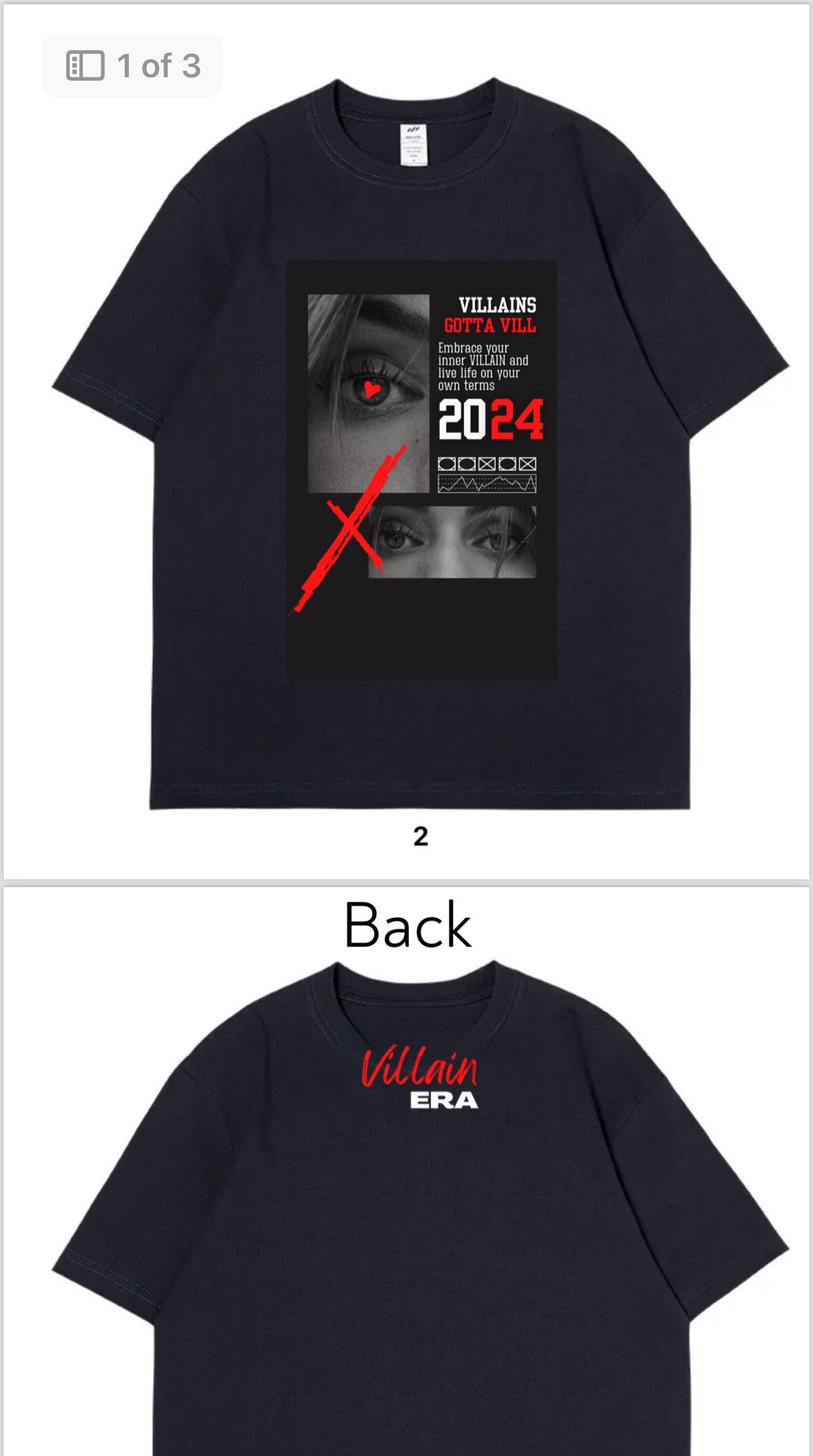 villain mission statement shirt