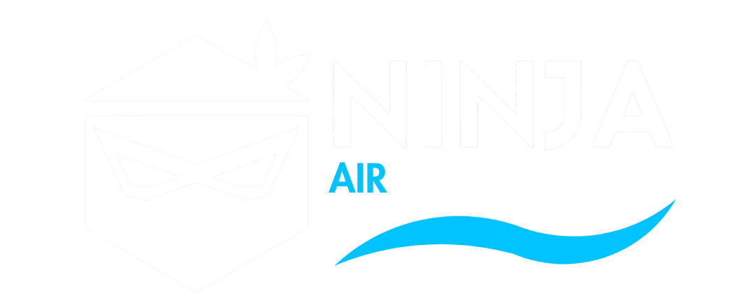 A blue and white wave with the word air below it.