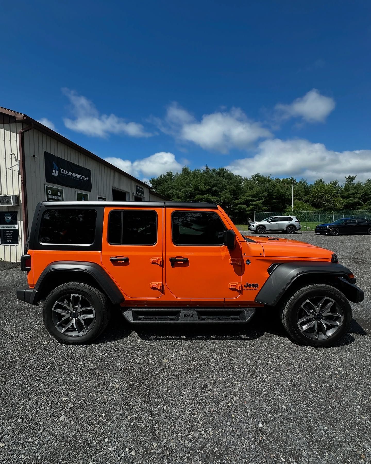 Window Tinting on car