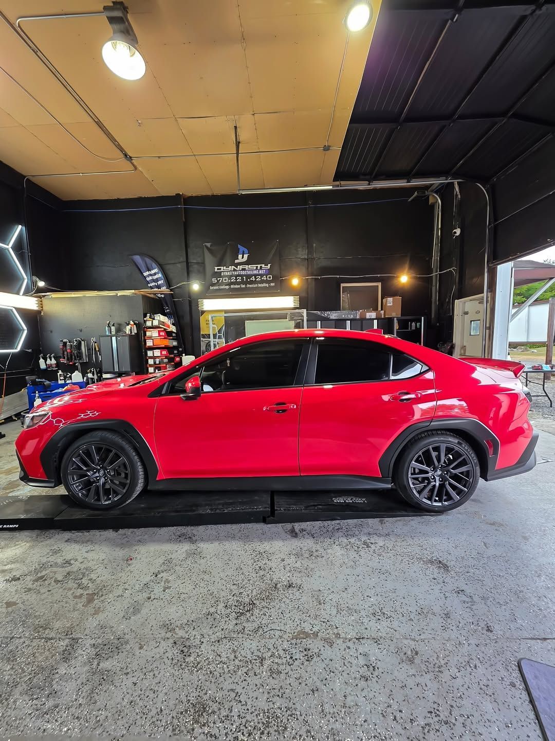 Window Tinting on car