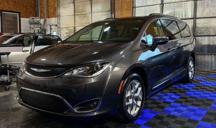 Paint Protection Film installed in a black car