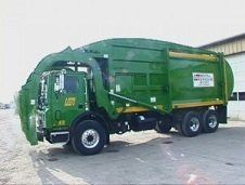Commercial Waste Management Truck — Lincoln, NE — Industrial Services Inc.