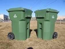 Two Recycling Bins — Lincoln, NE — Industrial Services Inc.