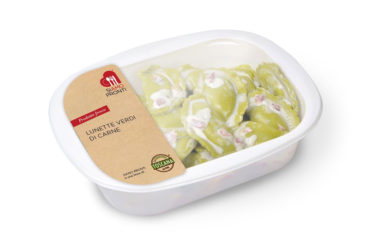 Lunette verdi di carne