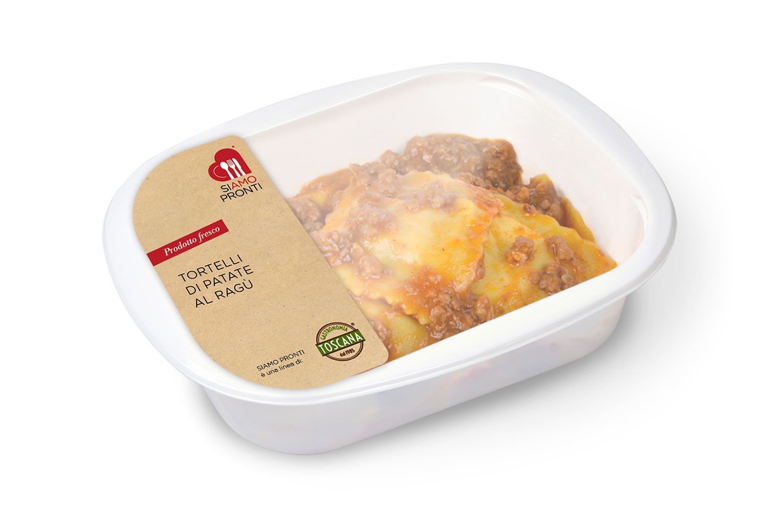 Tortelli di patate al ragù