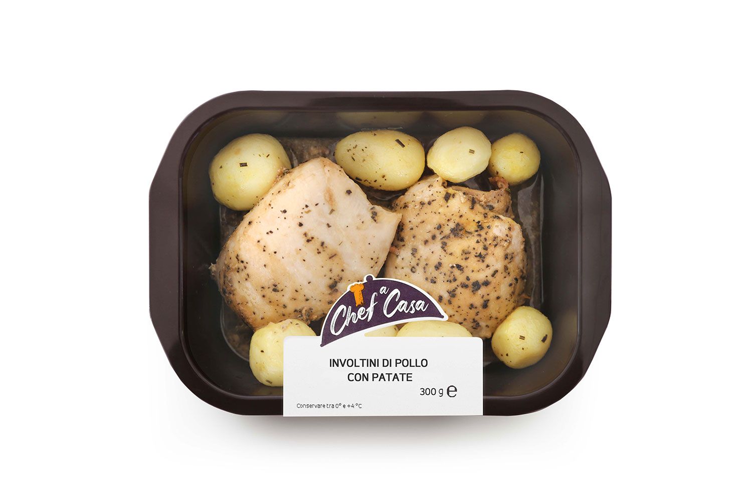 Involtini di pollo con patate