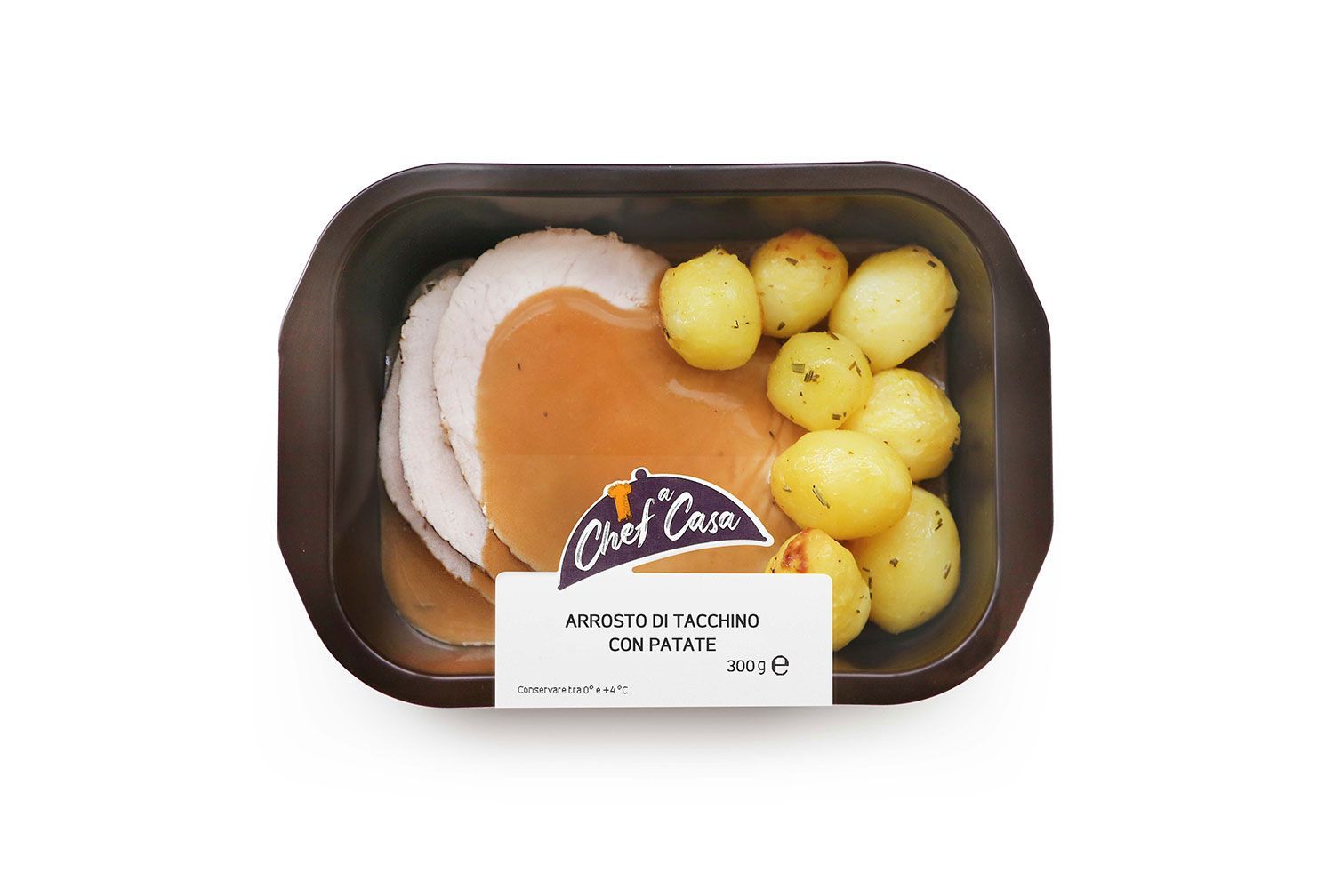 Arrosto di tacchino con patate