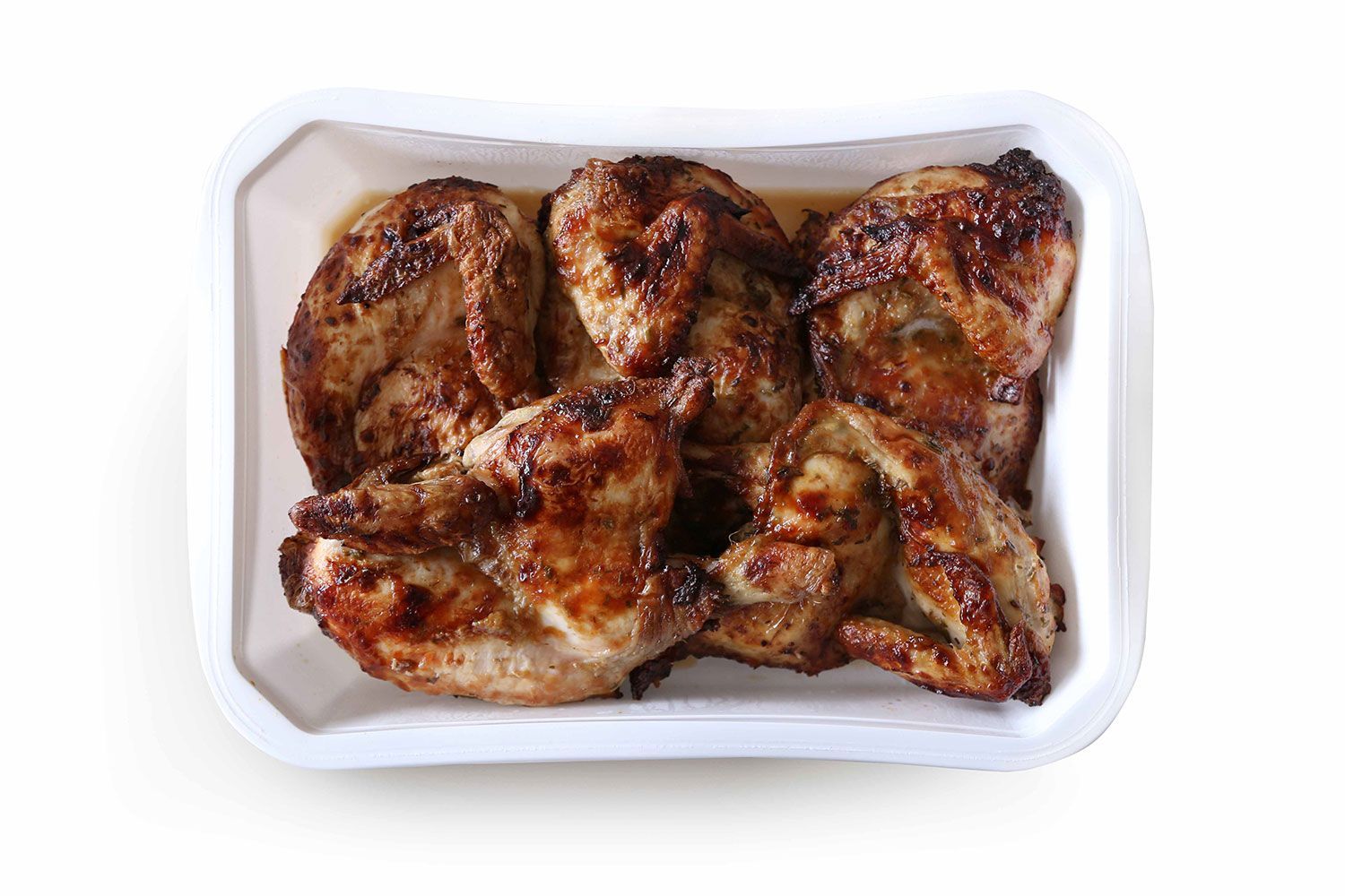 Mezzo polletto al forno