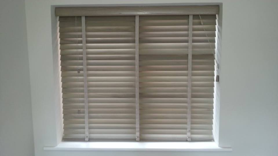 Our exclusive Wood Slatted Venetians