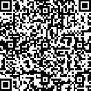 QR code with a pattern of black and white squares.