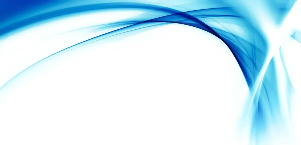 blue waves on top of a white background