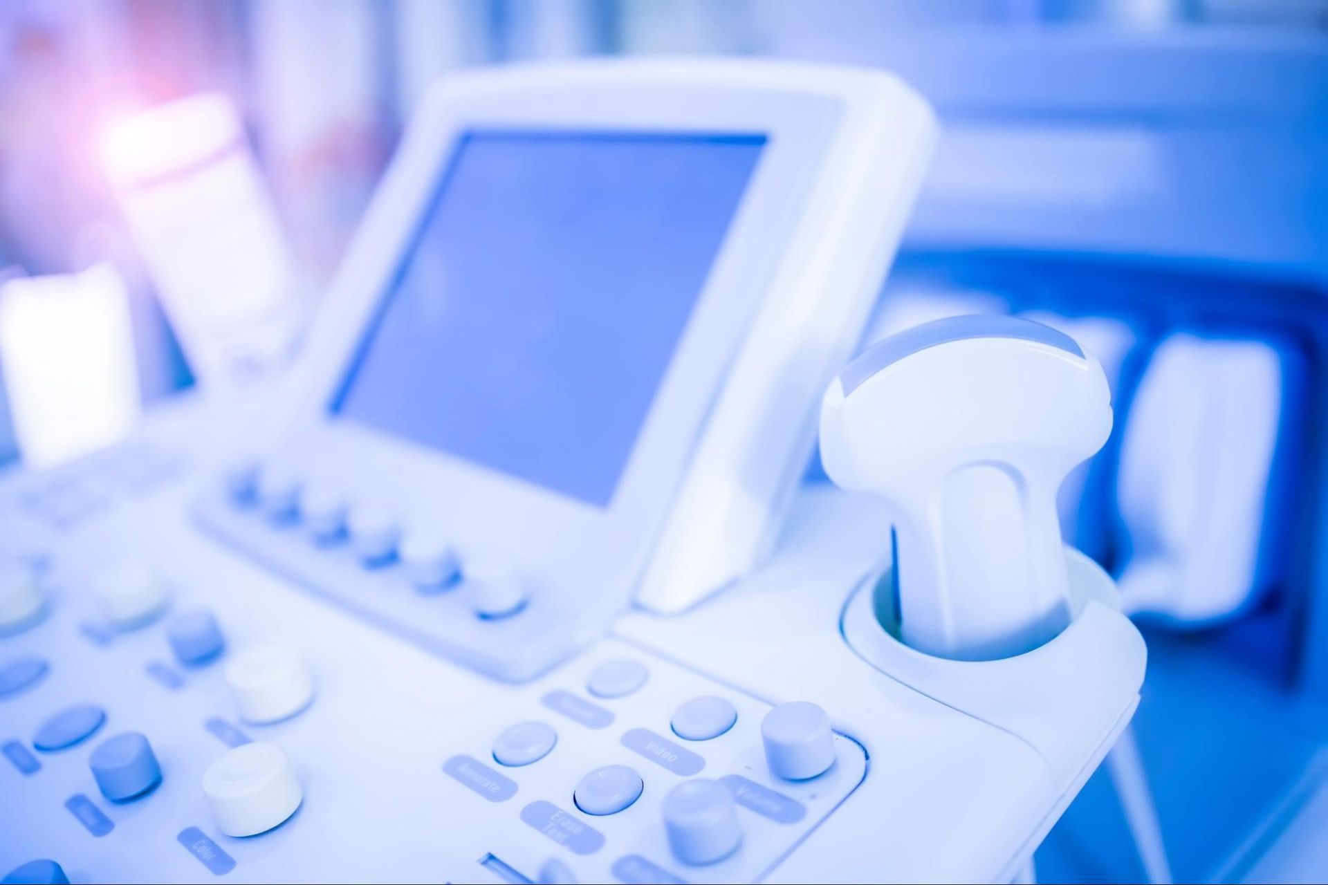 an ultrasound machine