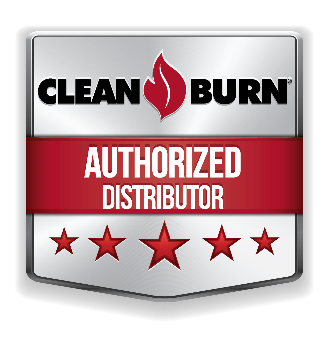 Clean Burn Authorized Distributor Logo