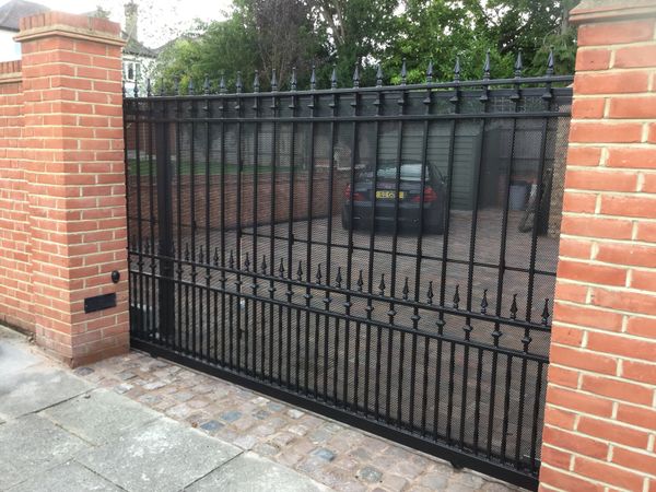 Electric gates fitted