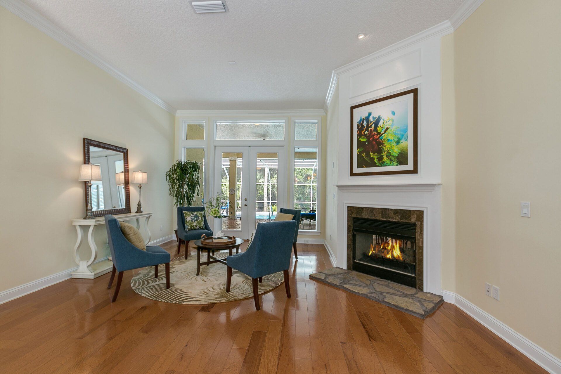 Baytree Living Room — Ponte Vedra Beach, FL — Eileen & James McVeigh