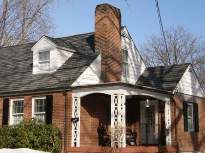 Brick House with Dark Gray Roof — Fishkill, NY — Honest Reliable Roofing