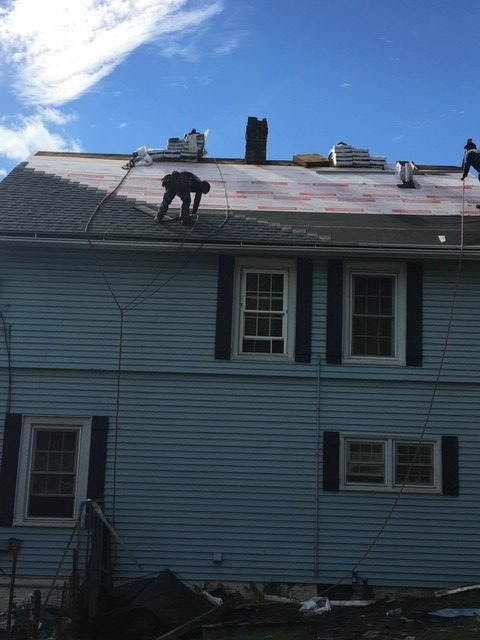 Blue House — Fishkill, NY — Honest Reliable Roofing