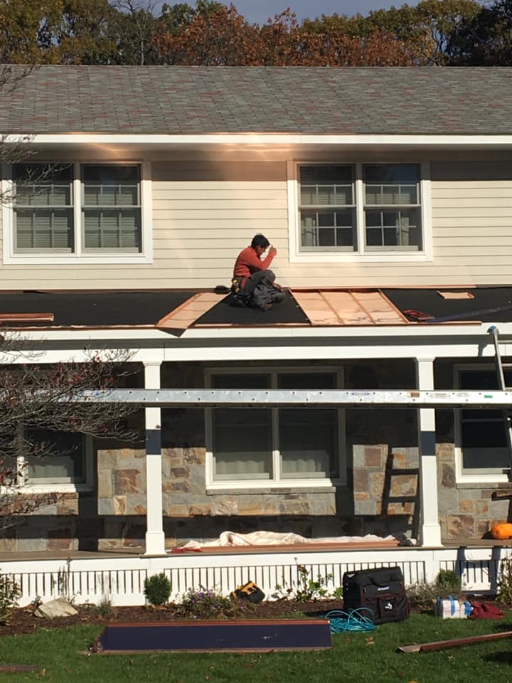 Custom Standing Seam Copper Roof Fishkill NY 12524 3 — Fishkill, NY — Honest Reliable Roofing