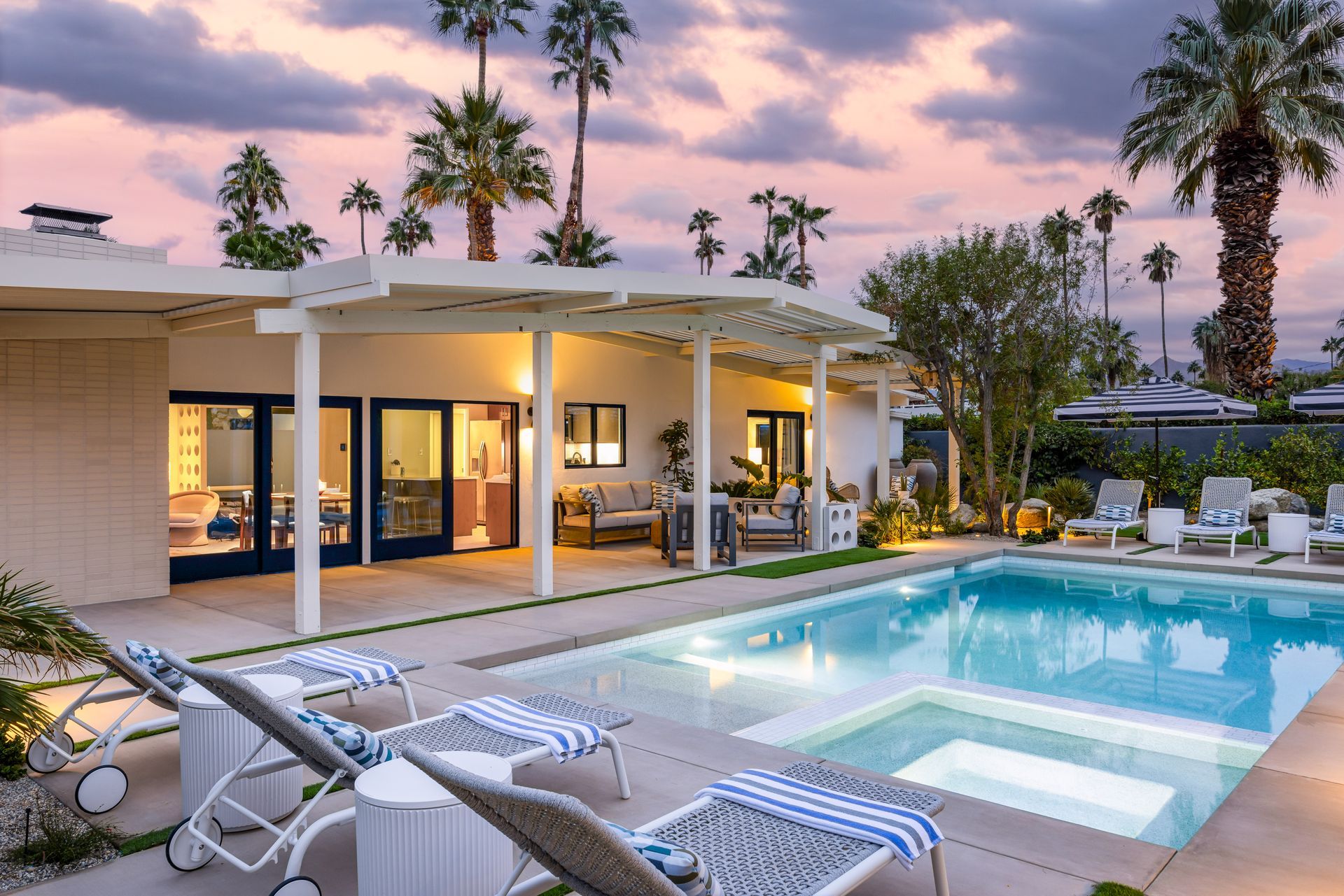 after of palm springs remodel completed by Dakota DesignWorks