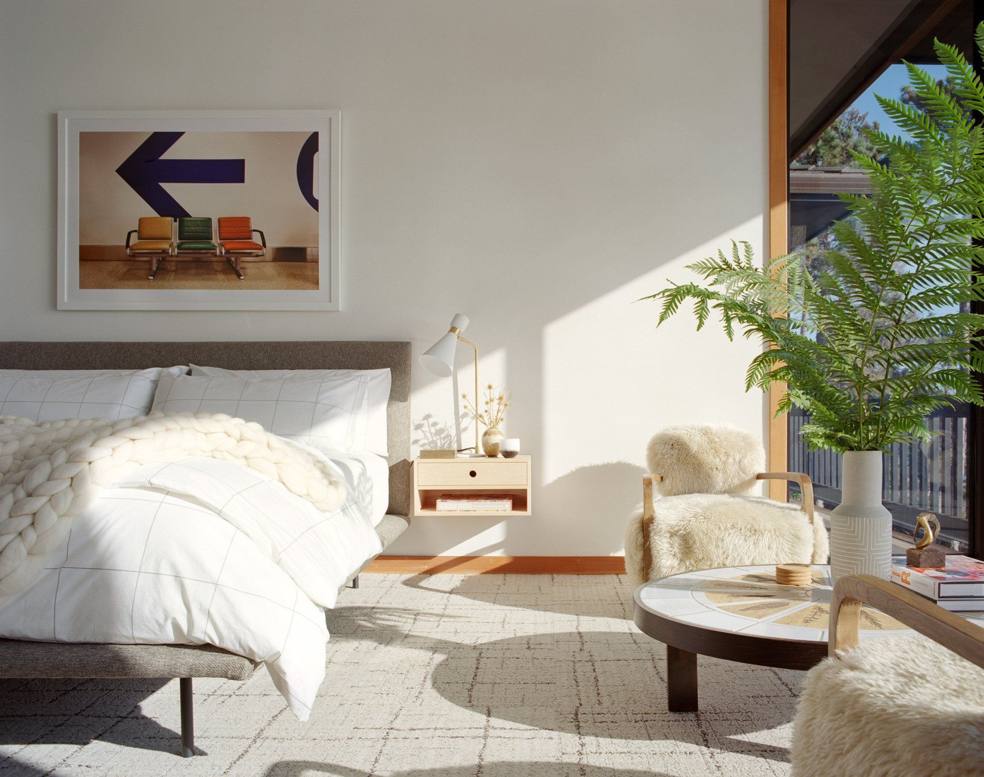 Bedroom designed by Dakota DesignWorks