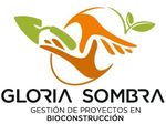 A logo for gloria sombra gestión de proyectos en bioconstrucción