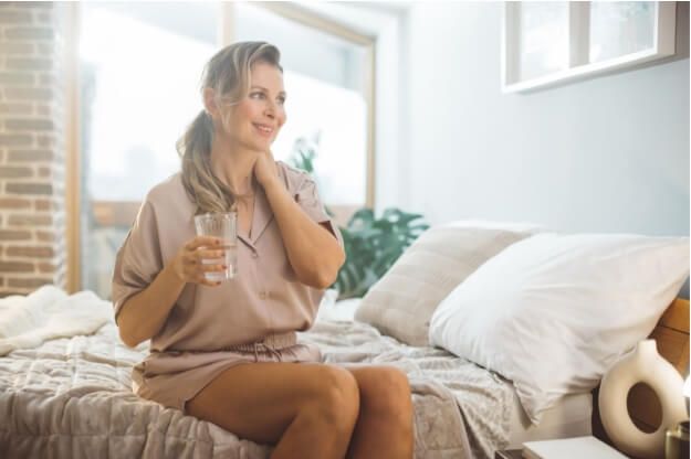 woman who benefitted peptide therapy