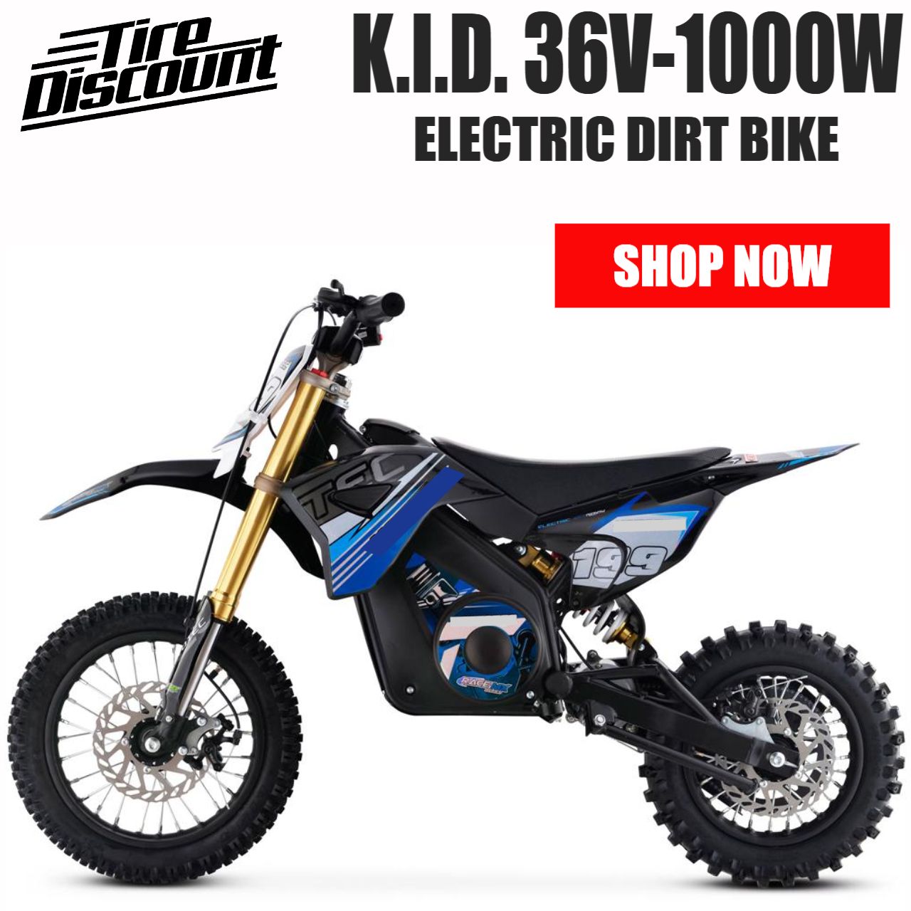 K.I.D. 36v-1000w electric dirt bike for ON SALE NOW