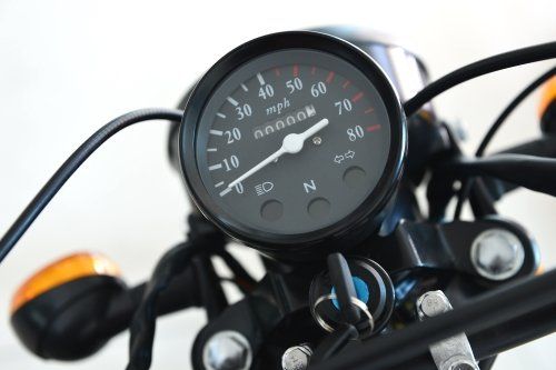 CAFE RACER 125CC GAS BIKE SPEEDOMETER